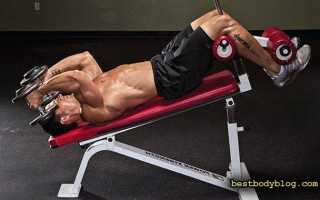 Как накачать трицепс: специфика, принципы, лучшие упражнения