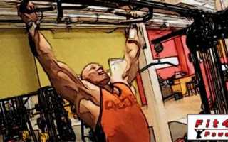 Особенности подтягивания на турниках