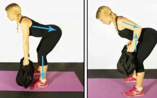 Тяга штанги к груди в наклоне — развиваем задние дельты