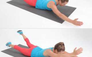 Техника выполнения вспомогательных упражнений на мышцы спины