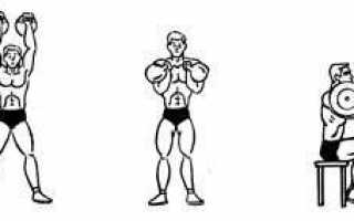 Тяга гантелей к подбородку: какие мышцы работают, техника вертикальной тяги