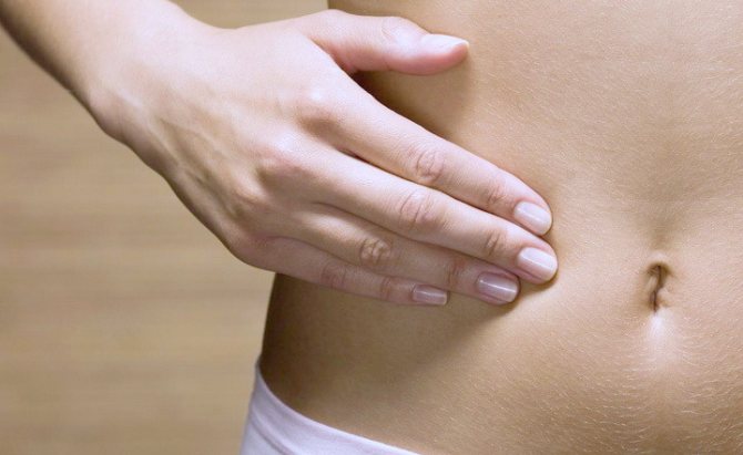 боль в области пупка