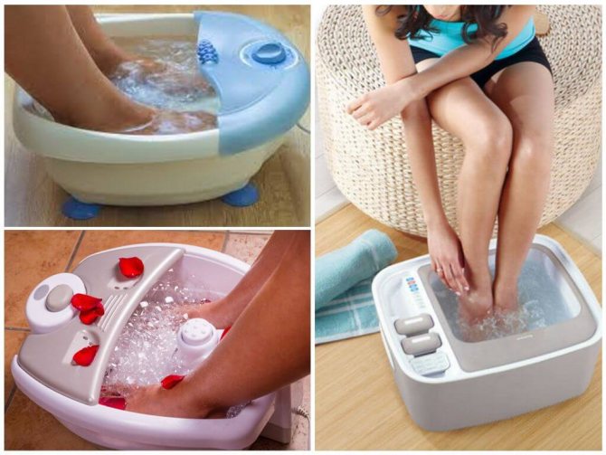 Гидромассаж при плоскостопии