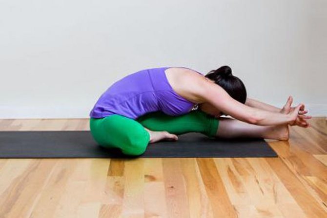 Голова к колену