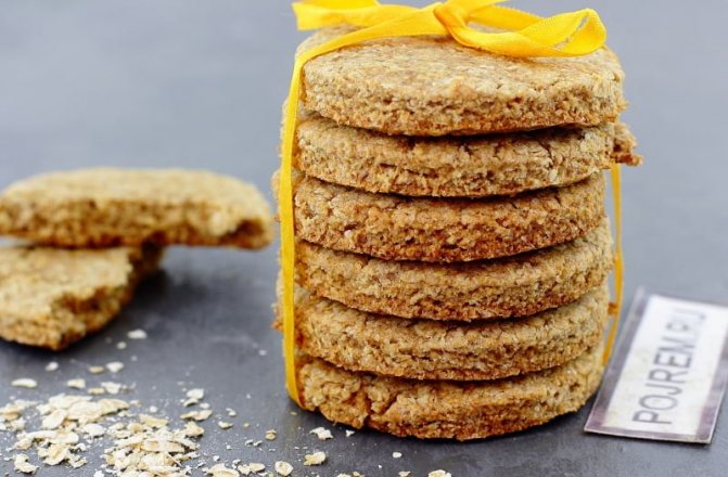 Овсяное печенье с бананами