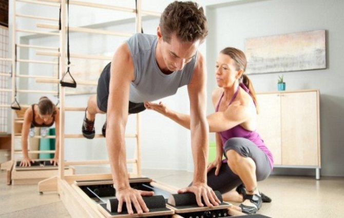 Пилатес для мужчин