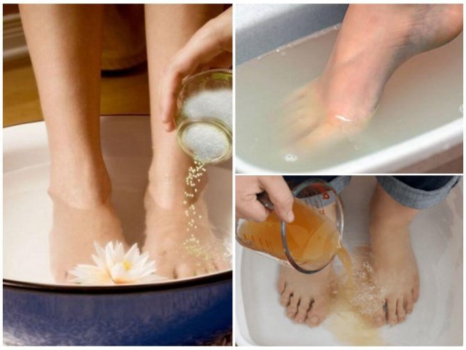 Расслабляющие ванночки для ног