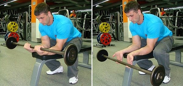 Сгибание кистей для предплечья