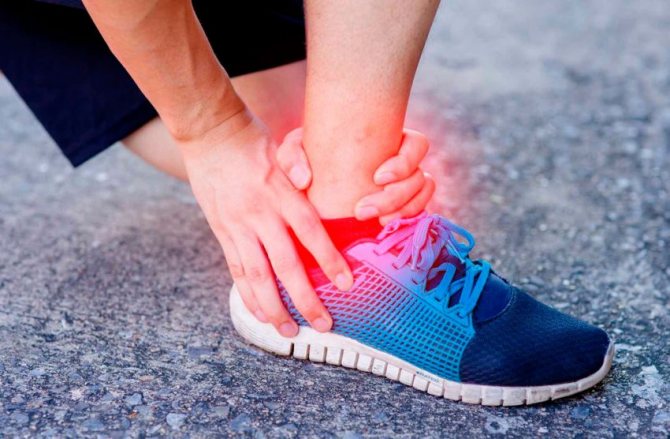 Восстановление связок голеностопного сустава