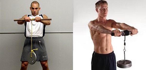 вращение для кистей и предплечья