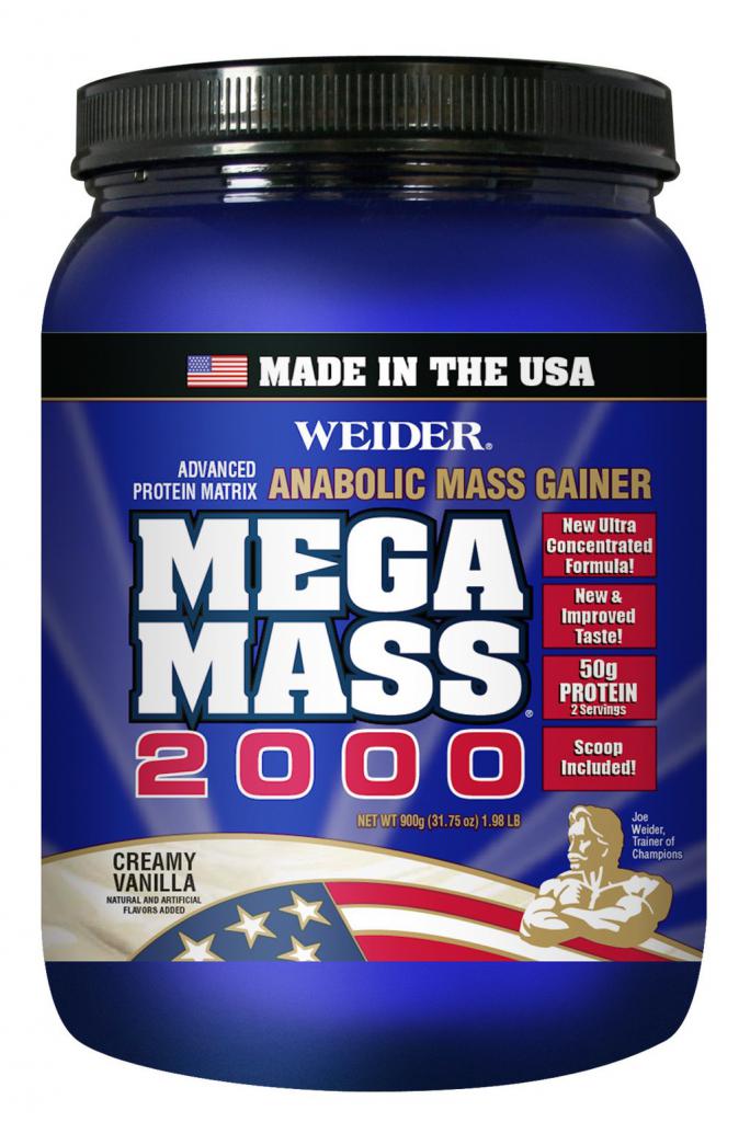 гейнеры для набора массы как выбрать