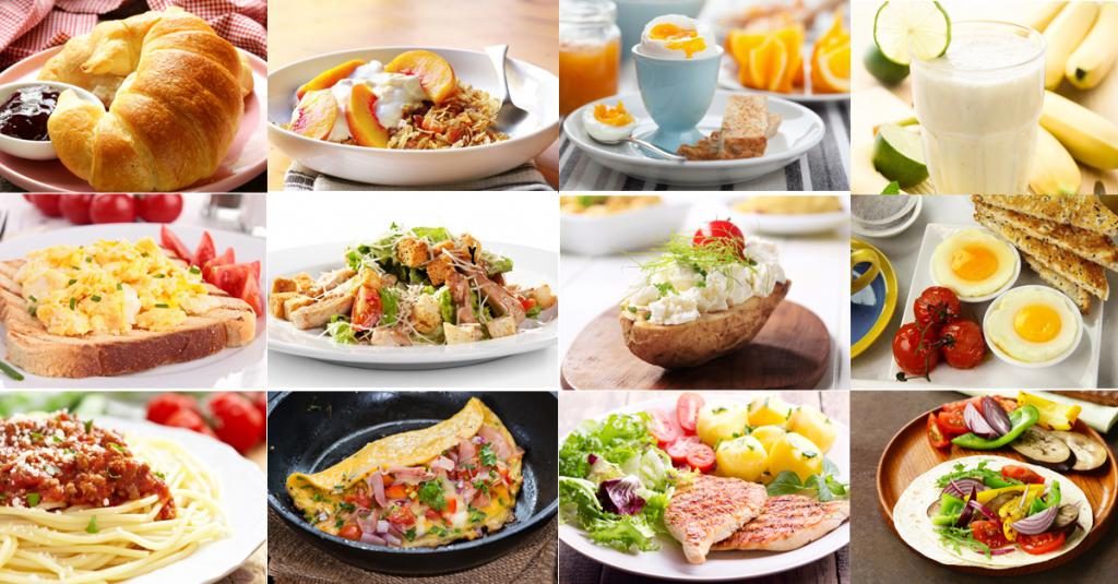 Различные блюда