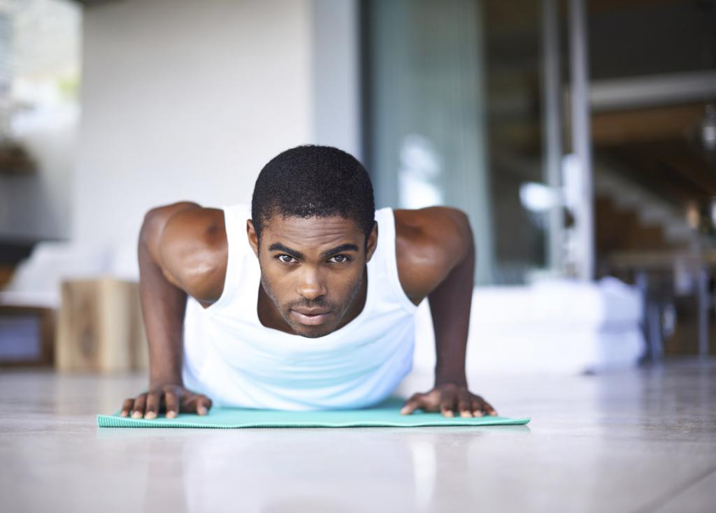 отжимания от пола