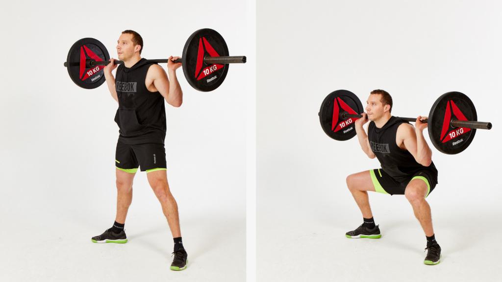 базовое упражнение приседание