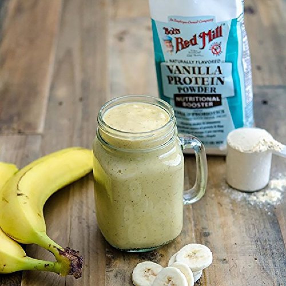 белковая смесь с бананом рецепт