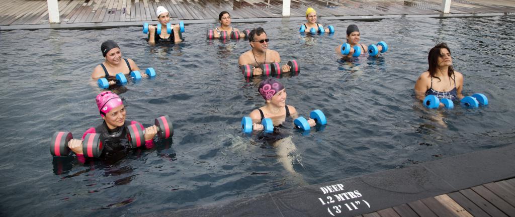 аква аэробика