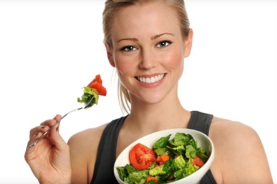 Девушка на диете