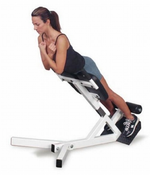 Выполнение гиперэкстензии