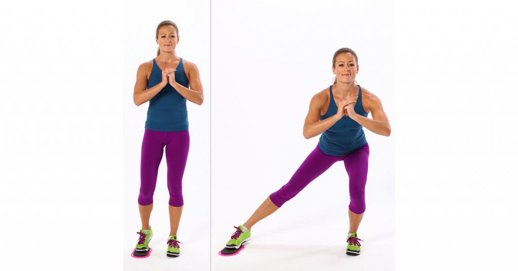 Боковые выпады