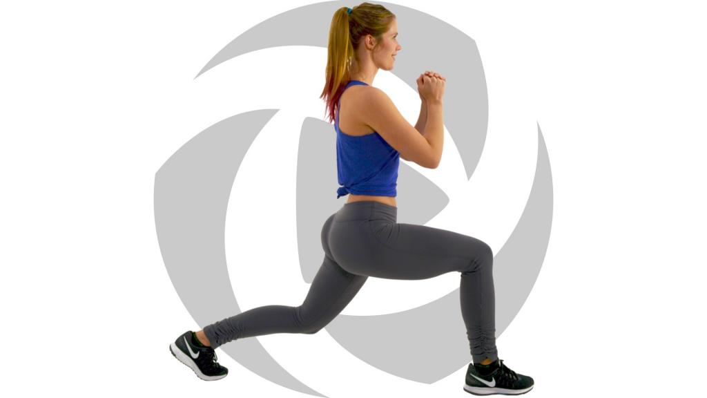 Выпады в движении