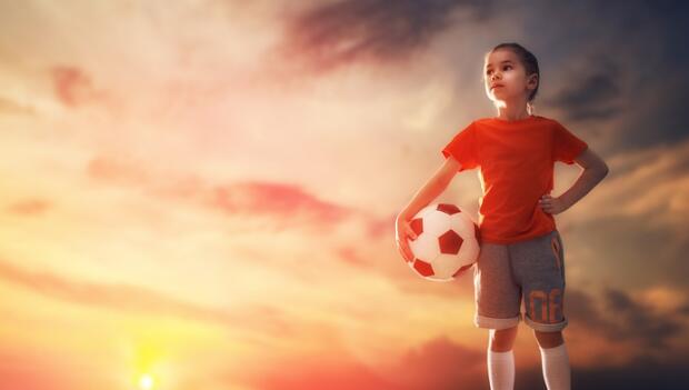 маленький спортсмен