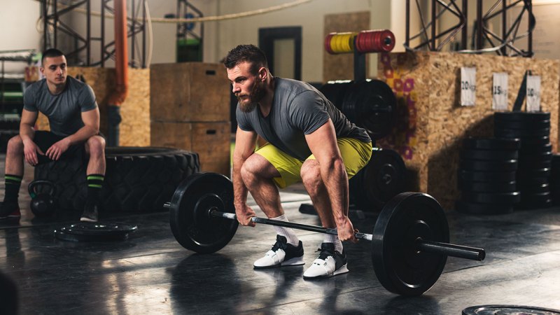 Жим с прямым хватом