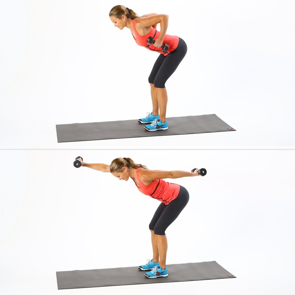 Проработка мышц спины