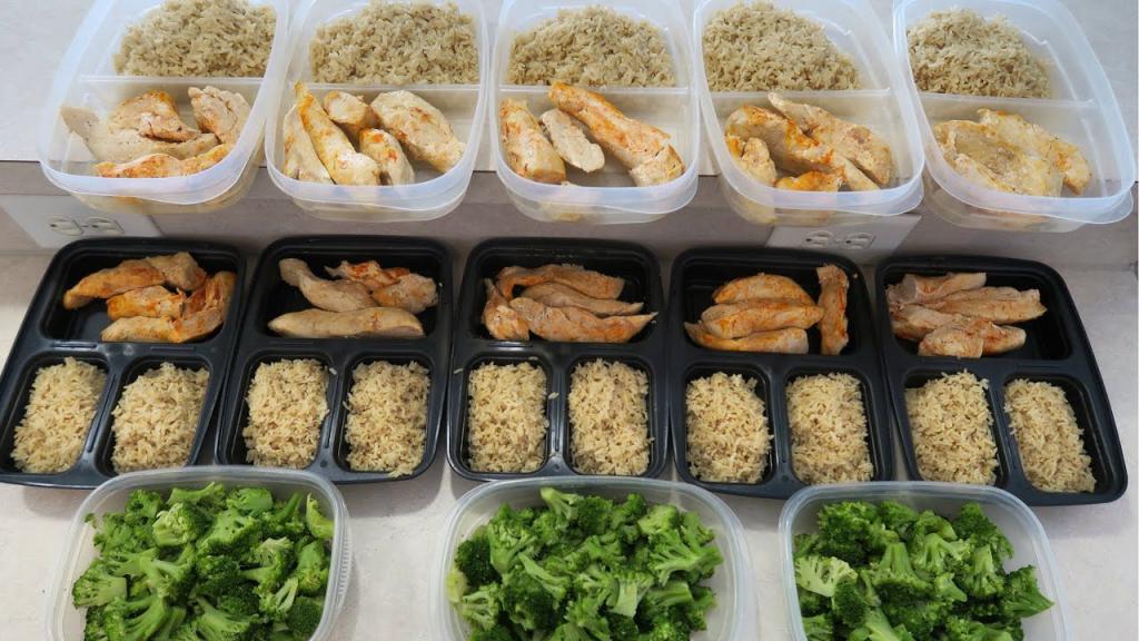 План приема пищи