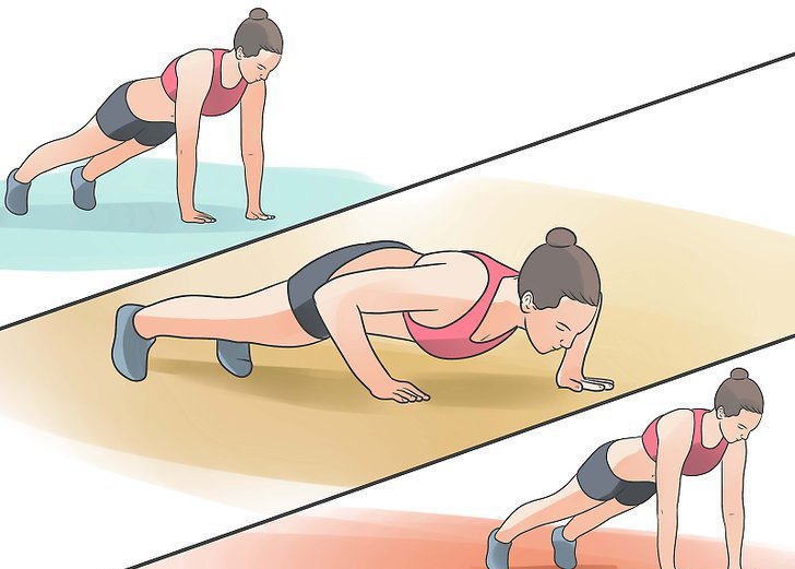 как делать отжимания