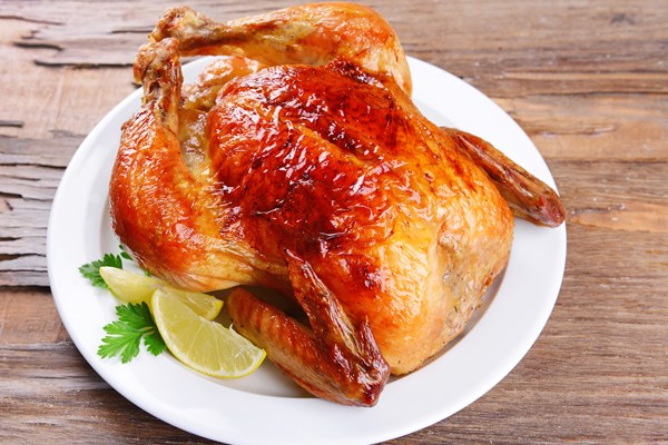 Курица жареная