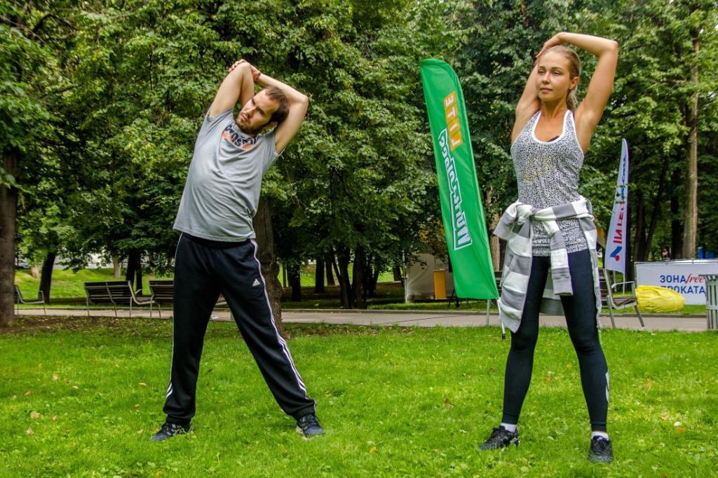 Утренняя легкая тренировка