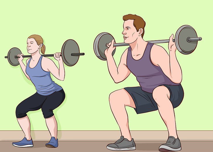 в какой день какие мышцы тренировать