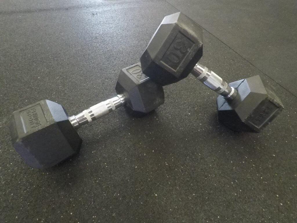 Шестигранные гантели