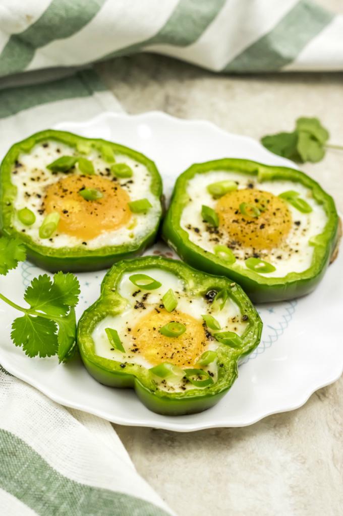 яичница со сладким перцем