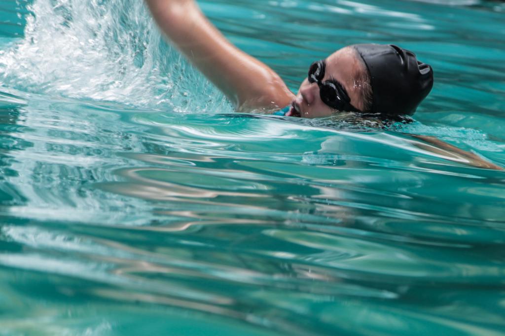 занятия плаванием