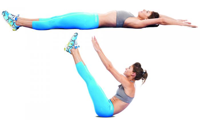 Подъем рук и ног