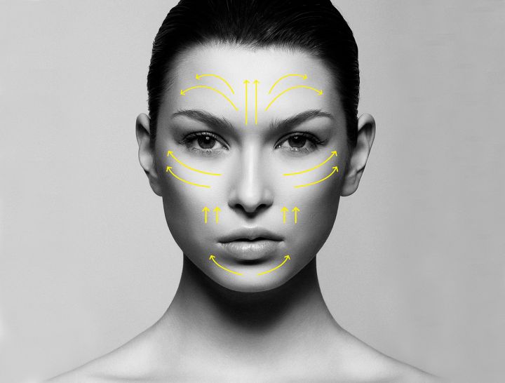 лицо девушки