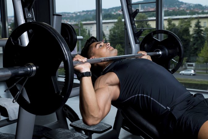 Жим с наклоном вверх