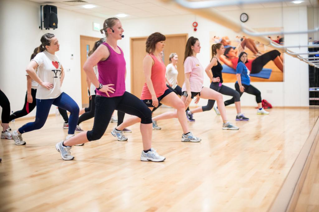 тренировка в зале