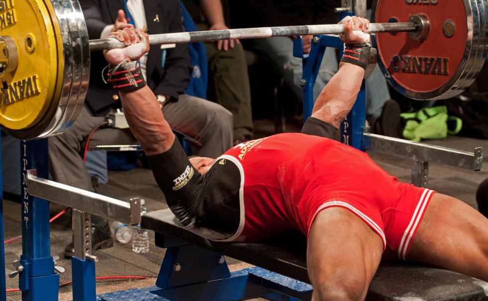 "Гильотина" жим штанги