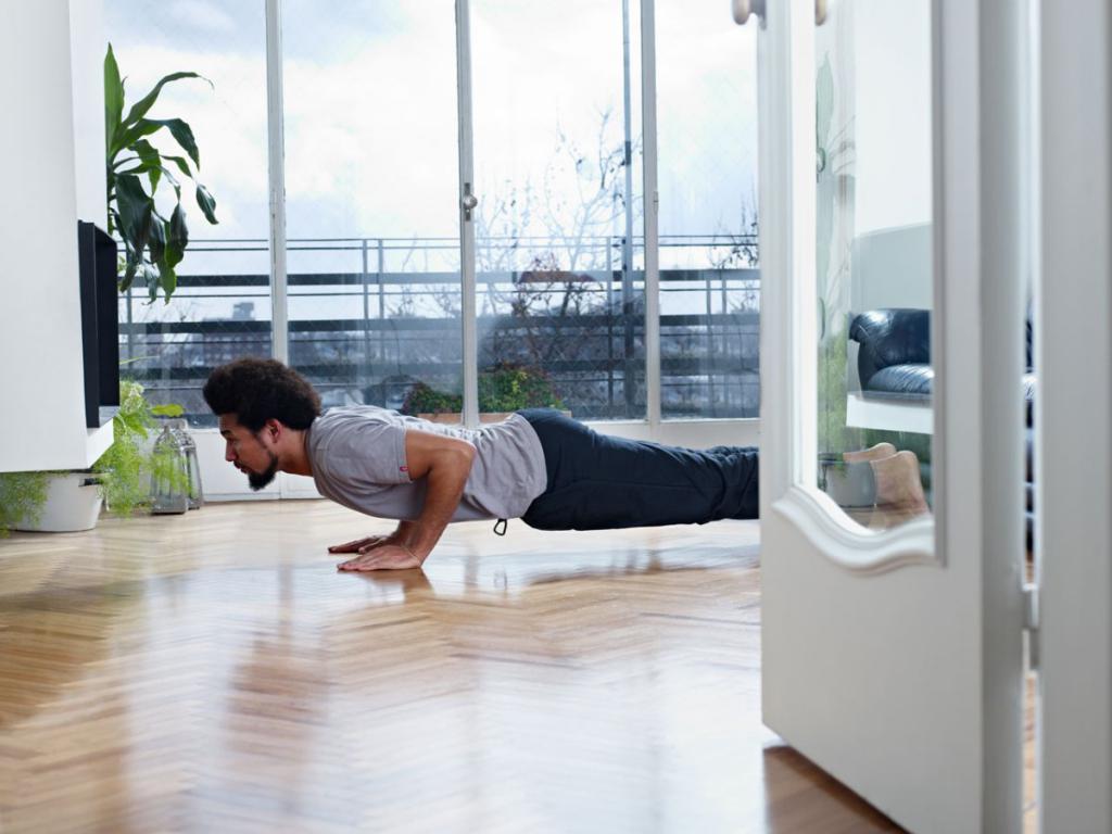 Отжимание дома программа тренировок