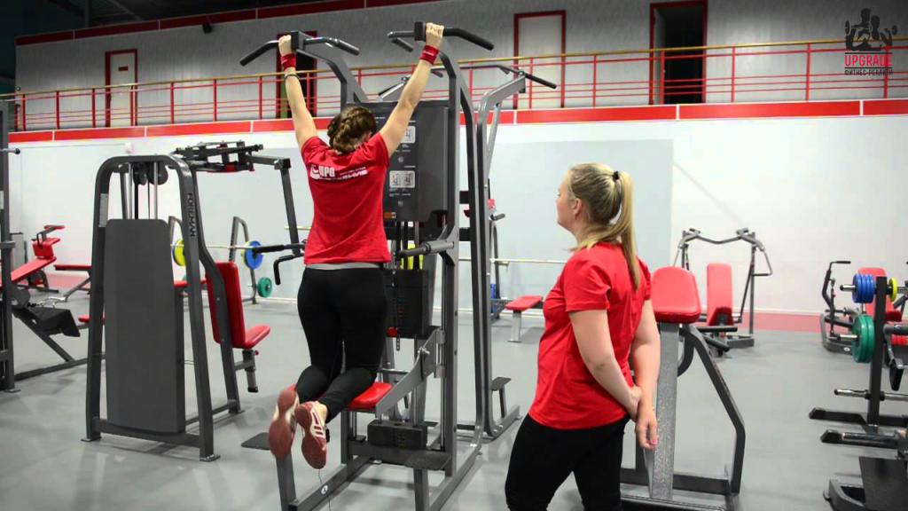 подтягивания на гравитроне