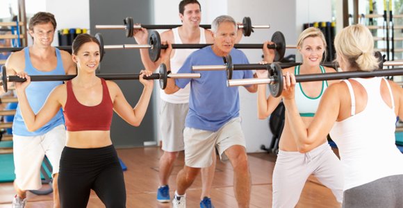 упражнения с бодибаром