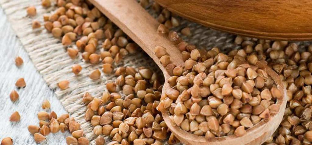 сухая и вареная гречка вес