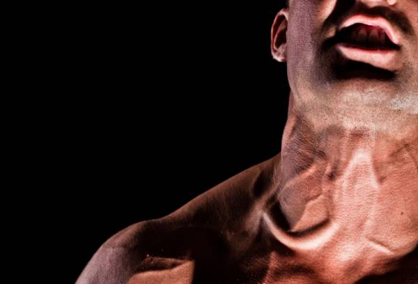 накаченная шея