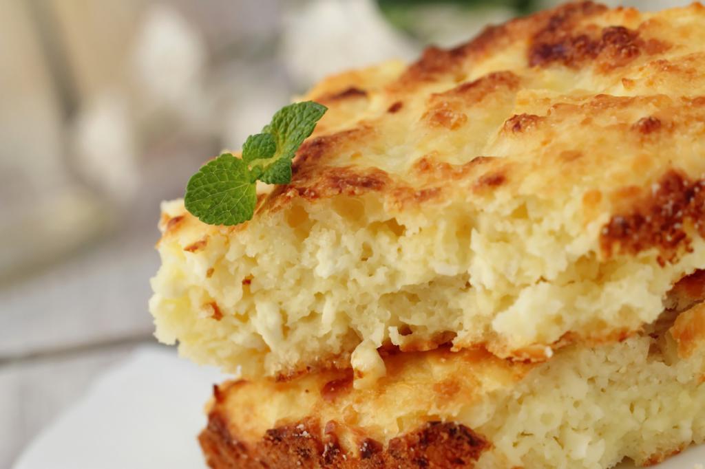 Нежная запеканка.