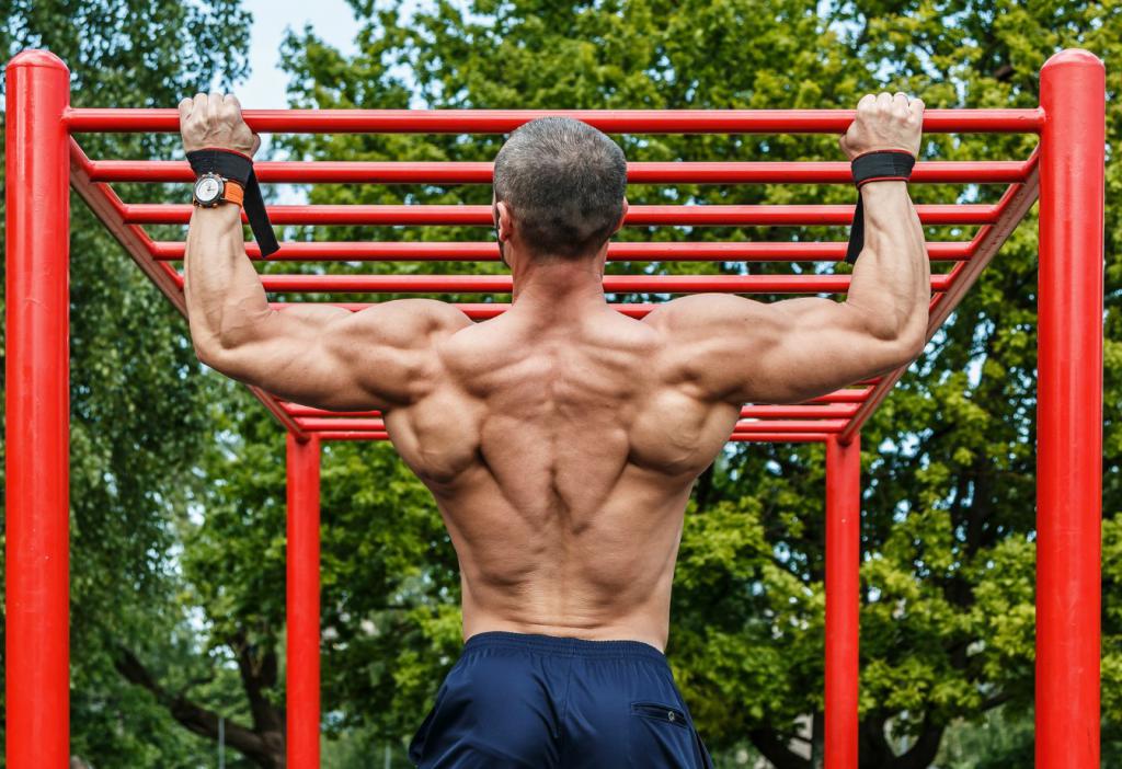 Мужские подтягивания