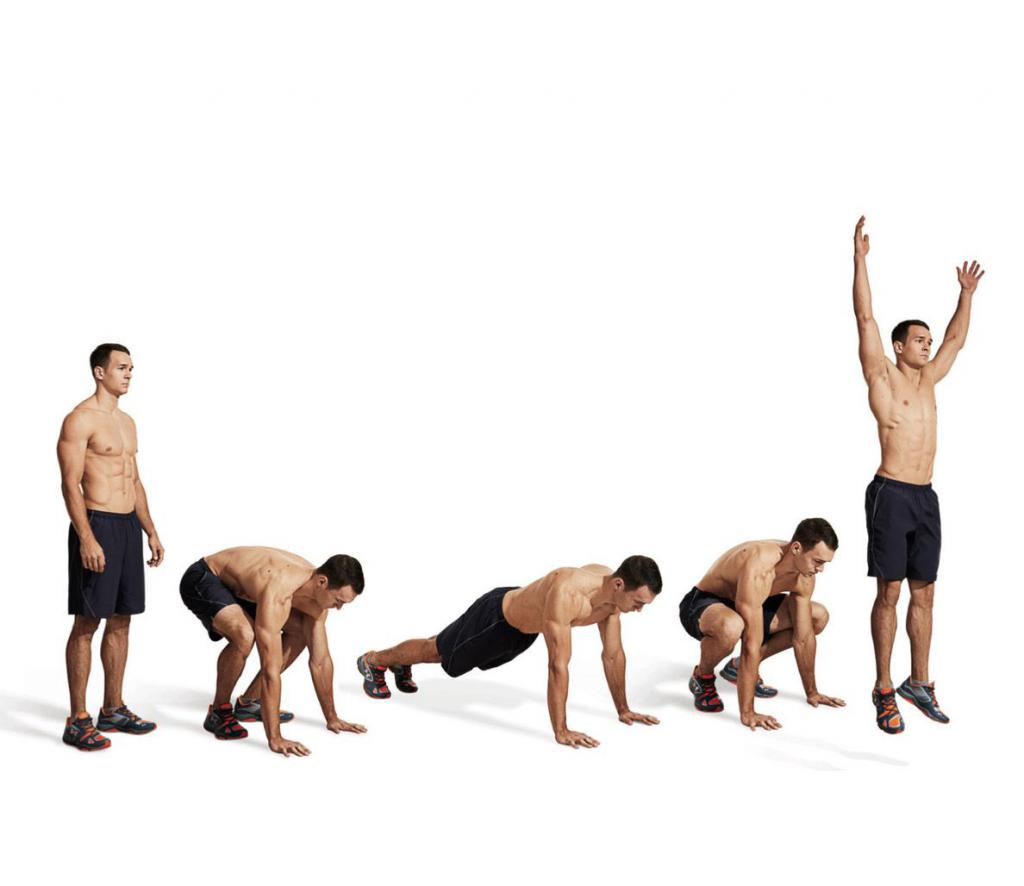 Упражнение бурпи