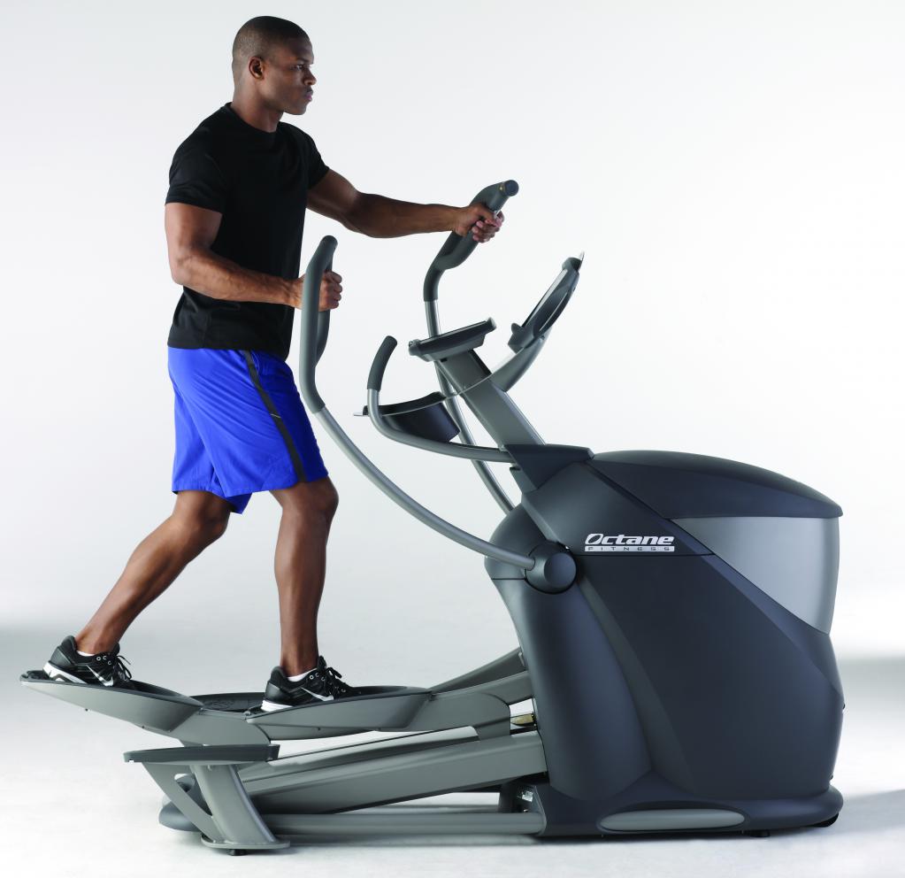 Тренировка на степпере