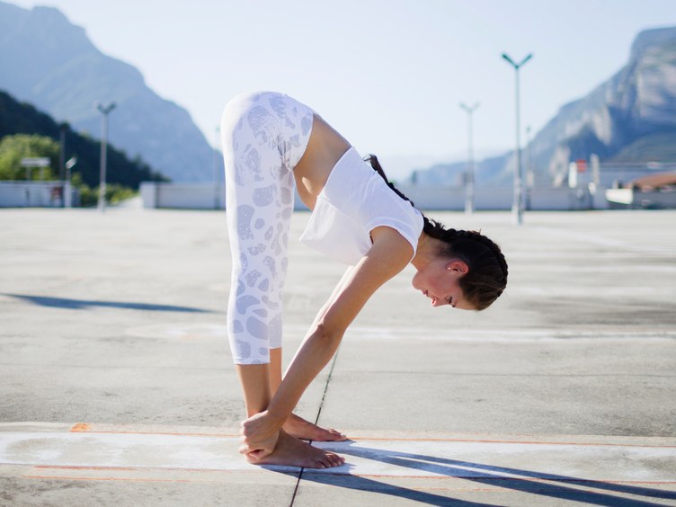 Занятие растяжкой